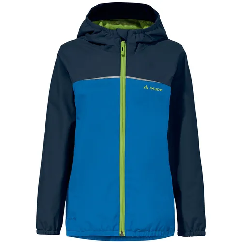 Vaude Kids Turaco Jacket II - Funktionsjacke für Kinder, wasserdicht und atmungsaktiv, ideal für Waldkindergarten und Radtouren. Umweltfreundlich hergestellt und klein verpackbar für überraschende Regenfälle.