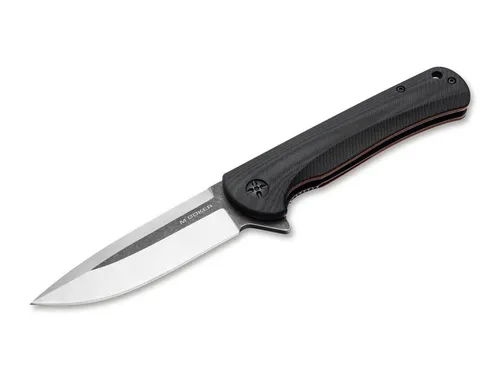 Böker Magnum Mobius Einhand-Taschenmesser - Hochwertiges Klappmesser mit G10 Griffschalen, 9,5 cm Klinge aus Edelstahl, ideal für Outdoor-Aktivitäten und Alltag.