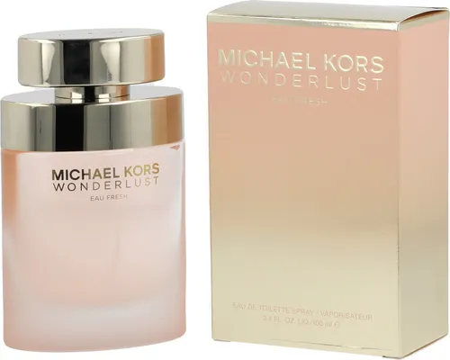 Michael Kors Wonderlust Eau Fresh Eau De Toilette 100 ml für Damen - Eau de Toilette für Damen, erfrischender Duft mit langer Haltbarkeit, pflegt die Haut und ist dermatologisch getestet.