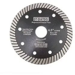 DT-DIATOOL Diamant-Trennscheibe 115 mm für Fliesen, Keramik, Granit und Marmor