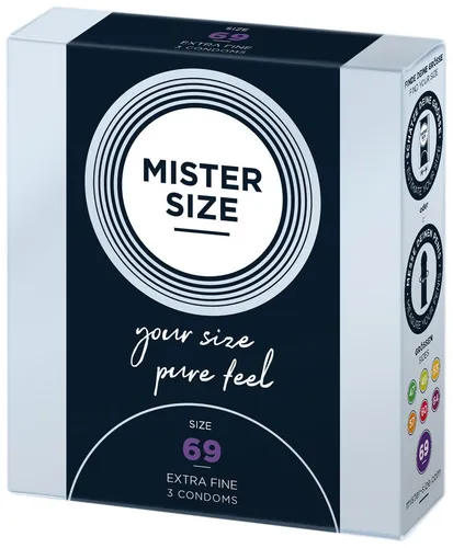 Mister Size Kondome 69mm - 3 Stk. für Komfort & Schutz