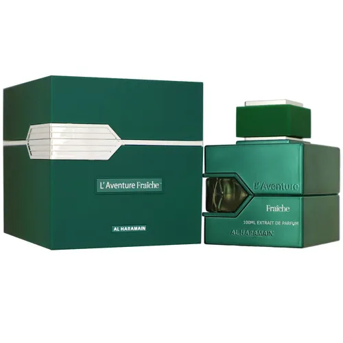 Al Haramain L'Aventure Fraiche Parfüm für Herren 100 ml - Herrendüfte mit erfrischenden Zitrusnoten, die Vitalität und Energie verleihen. Ideal für jeden Anlass und sorgt für einen bleibenden Eindruck.