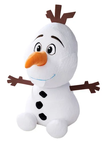 Disney Frozen Olaf Plüschfigur 41cm von Simba - Kuscheltiere – Weicher Olaf aus Disney Frozen, ideal zum Kuscheln und Spielen für Kinder ab Geburt, fördert die Fantasie und bietet stundenlangen Spielspaß.