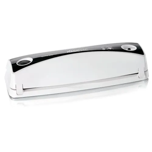 MagicVac Vakuumiergerät Elite 300 Plus - Effizientes Vakuumieren für frische Lebensmittel - Vakuumierer für langanhaltende Frische, leicht und kompakt mit nur 2,04 kg, ideal für die Küche.