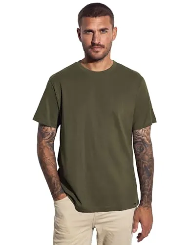 Herren Basic T-Shirt in Unifarbe