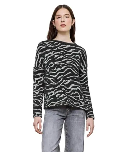 Street One Studio Gemustertes Shirt deep ash Grey 42