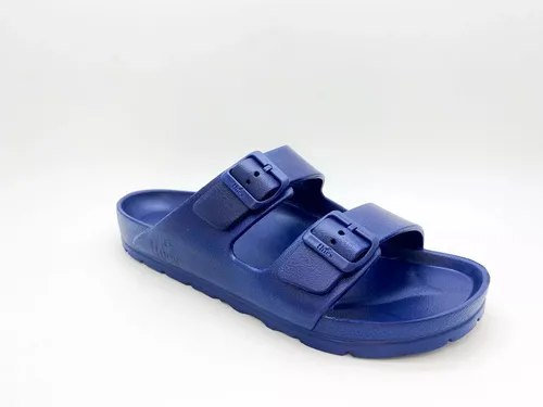 Thies 1856 Ecofoam Sandale Vegan Blau 36 EU - Bequeme, vegane Sandale in Größe 36. Hergestellt aus recyceltem EVA, leicht und wasserfest – ideal für den täglichen Einsatz.