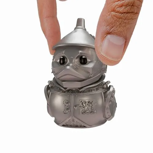 TUBBZ Mini: Wicked for Good – Tin Man Cosplaying Gummiente Vinylfigur – Offizielle Sammelfigur für Fans von Wicked