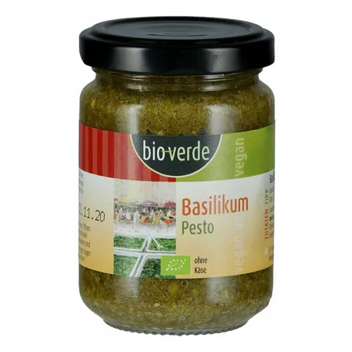 Pesto - Basilikum ohne Käse 125ml | ISANA
