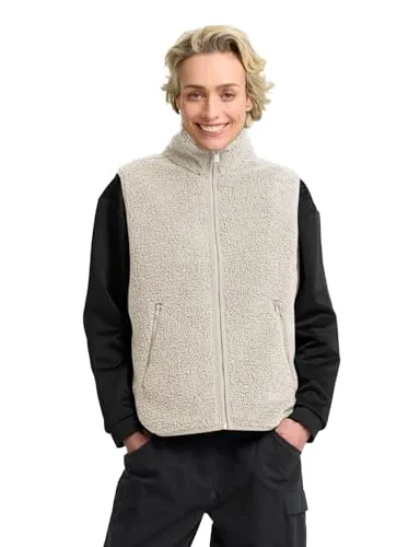 Jack Wolfskin HIGH CURL VEST W beige XXL (48) - Funktionsjacke aus 100% Polyester, ideal für Outdoor-Aktivitäten und gemütliche Temperaturen, pflegeleicht und maschinenwaschbar.
