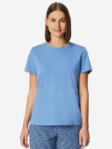 Schiesser Damen Schlafshirt Kurzarm Baumwolle - Mix + Relax - Hochwertiges Schlafshirt aus 100% Baumwolle, kurzarm und bequem. Ideal für entspannte Nächte und erholsame Ruhephasen.