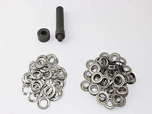 Einschlagstempel 12mm 100 Ösen VA Edelstahl - DIN 7332