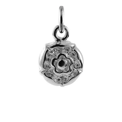 TheCharmWorks Sterling-Silber Tudorrose CharmAnhänger | Silver Tudor Rose Charm