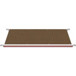 Hymer Bühne ohne Durchstiegsklappe, 2,40 m x 0,65 m - Fahrgerüst Zubehör, ideal für sichere und stabile Arbeitsplattformen ohne Durchstiegsklappe.