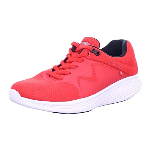MBT Adult YASU LACE UP W rot Gr. 39½ - Damen-Sneaker mit einzigartiger MBT-Sohle für eine natürliche Gehbewegung und optimale Fußgesundheit.