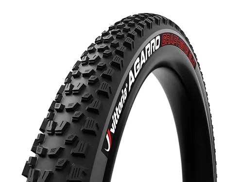VITTORIA AGARRO 27.5X2.6 TRAIL Reifen - Anthrazit/Schwarz - Fahrradreifen für MTB, mit innovativer Graphene 2.0-Mischung für hohe Strapazierfähigkeit und maximalen Grip auf Wurzeln und Felsen.