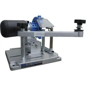 Güde Schärfgerät GSS 400 - Sägeblattschärfgerät für HM- und CV-Sägeblätter, präzise Schärfung mit variablen Einstellwinkeln und 110 Watt Leistung