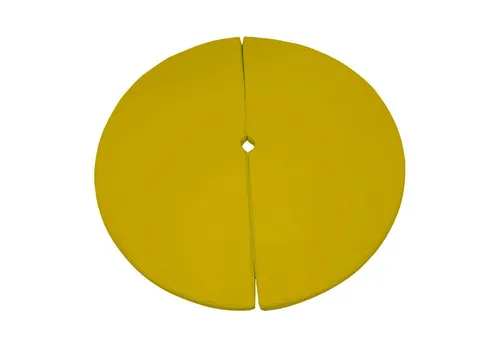 FORTISLINE Pole Dance Schutzmatte – Faltbare Sicherheitsmatte 10 cm Dick - Die FORTISLINE Pole Dance Schutzmatte bietet mit 120 cm Durchmesser und 10 cm Dicke optimale Sicherheit für Ihre Übungen. Das pflegeleichte Kunstleder sorgt für Langlebigkeit und Stil. Der abnehmbare Bezug erleichtert die Reinigung.