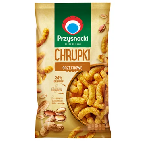 Przysnacki Chrupki orzechowe 150 g INTERSNACK 5900073020453