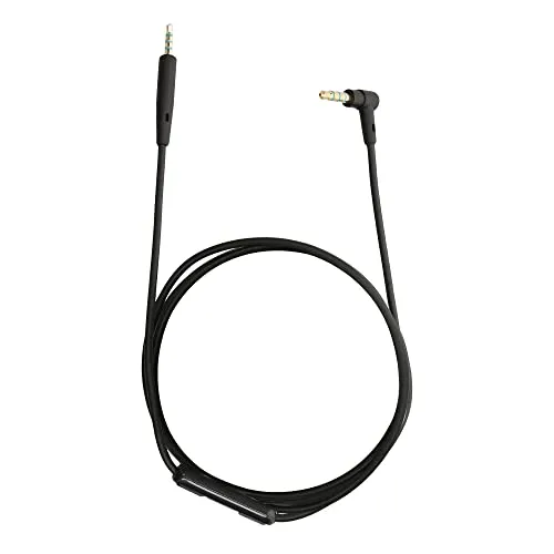 kwmobile Kopfhörerkabel für JBL E30 E50 E55BT E65 BTNC - 150 cm Ersatzkabel mit Mikrofon und Fernbedienung, ideal für freihändiges Telefonieren und Musiksteuerung