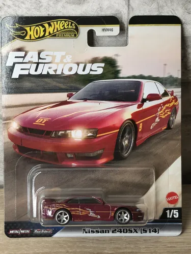 Hot Wheels PREMIUM 2020 Nissan 240SX S14, 2025, FAST & FURIOUS, NEU & OVP