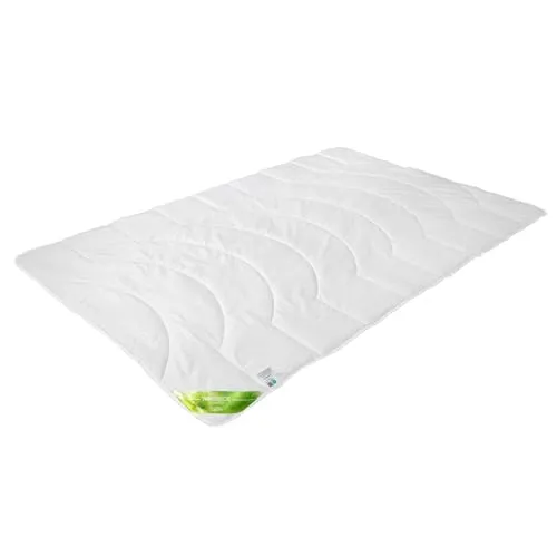 Traumschloss Sommerbettdecke 155x220cm - Bettdecken aus 50% Seide und 50% Tencel, atmungsaktiv und kühlend für höchsten Schlafkomfort im Sommer.