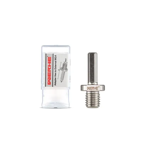 WERHE® Adapter M14 auf Sechskantschaft – Passend zum Akkuschrauber