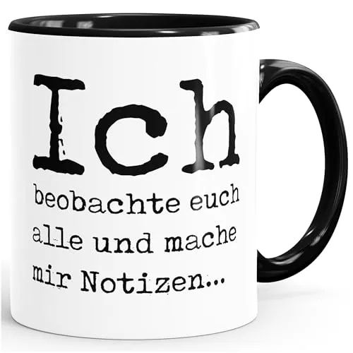 Kaffee- & Teebecher Schwarz von MoonWorks