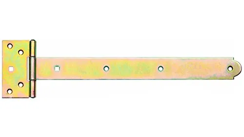 T-Scharniere Kreuzgehänge T-Bänder Ladenband Torband 300 mm Halbschwere Verzinkt