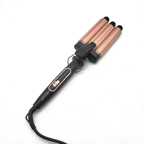 Welleneisen Lockenstab 3 Fässer BESTOPE MIX Welleneisen für Haare 22mm Keramik