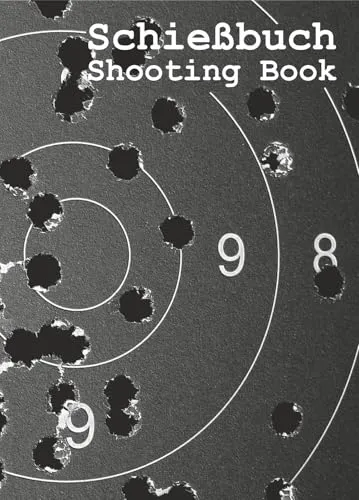 Schießbuch für Sportschützen und Behörden - Target - Sport Allgemein, hochwertiges Schießbuch zur präzisen Dokumentation von Schießergebnissen und Trainingseinheiten.