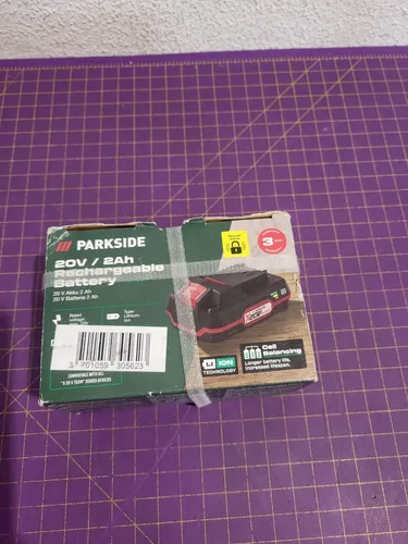 Produktbild PARKSIDE 20 V AKKU 2 AH PAP 20 B1 – Leistungsstarker Akku für Ihre Geräte