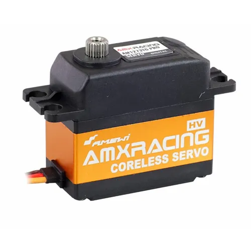 Amewi Standard-Servo AMXRacing AM1273TG PRO - Servos & Servo-Zubehör: Hochleistungs-HV Pro-Servo mit Titangetriebe, 16kg Stellkraft und Softanlauf - ideal für RC-Modelle, die Präzision und Kraft erfordern.