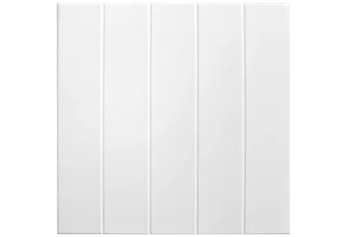 Hexim Wanddekoobjekt NR.04 (Deckenplatten 50x50cm Styroporplatten weiß XPS Styropor, Deckenpaneele Feuchtraum Deckenverkleidung, 2qm)