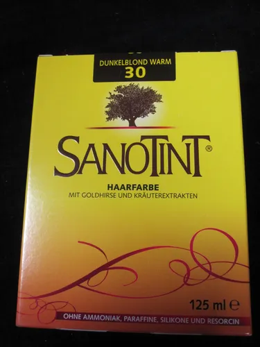 Produktbild SANOTINT Haarfarbe Nr. 30 Dunkelblond warm 125 ml NEU OVP Schönenberger