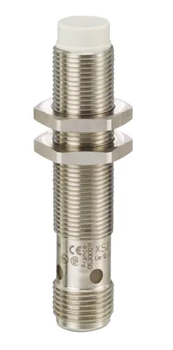 Telemechanique Sensors Näherungsschalter M12 XS512B1PAM12 - Induktiver Näherungssensor mit 2 mm Schaltabstand und vernickeltem Gehäuse, ideal für präzise Anwendungen in der Automatisierungstechnik.