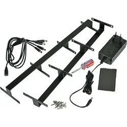 DUNI LED-Ladestation 430 x 305 Schwarz von Duni