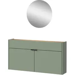 MID.YOU Garderoben-Set AMECA in grün von Germania