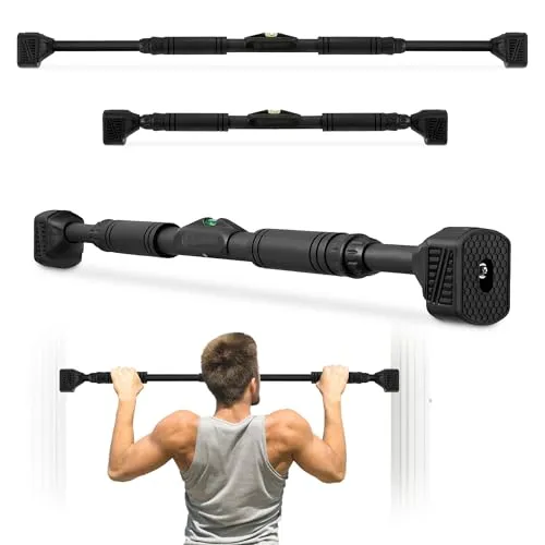 HyperMotion Klimmzugstange für Türrahmen 74-100 cm, 200 kg, ohne Bohren