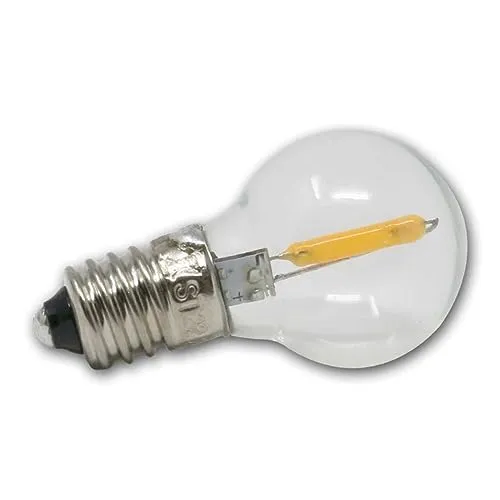 Star Trading 300-30 Ersatzglühbirnchen E10, Rund ca. 2x3,5 cm, 0,5 W / 55 V, 1900 K, 14 LM, 3 Stück auf Karte