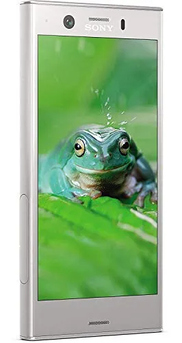Sony Xperia XZ1 Compact Smartphone (11,65 cm (4,6 Zoll) Triluminos Display 19MP Kamera, 32GB Speicher, Android) Silber - Deutsche Version