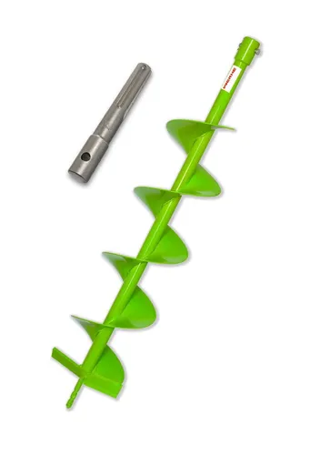 WERHE Erdbohrer für bohrmaschine mit SDS Max adapter ⌀150 mm, 80cm länge