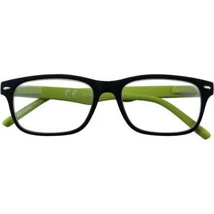 Zippo Schwarz-Grün Lesebrille +1.00 (+1) (45173221) von Zippo