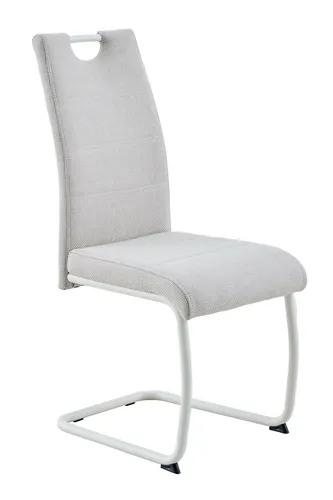 Hela Esszimmerstuhl Florenz Freischwinger Beige mit ergonomischer Lehne