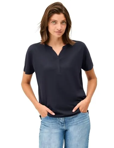 CECIL Damen 3227614 Lässiges Shirt im Tunika Look von CECIL