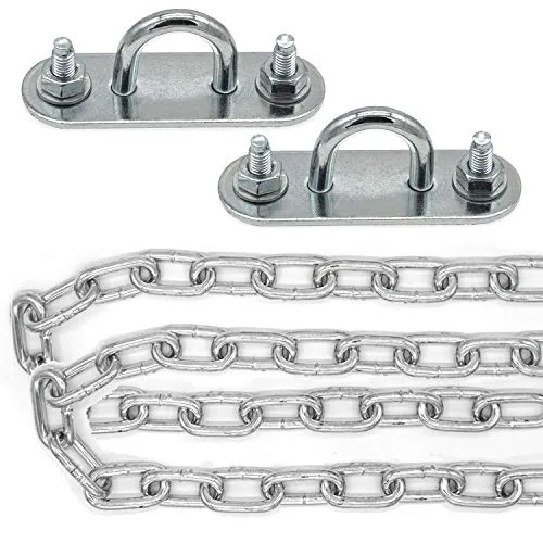 AMANKA 2 x 230kg Hängesessel Kette mit Deckenhaken - 100cm Aufhängung Boxsack Schaukel Hängematte