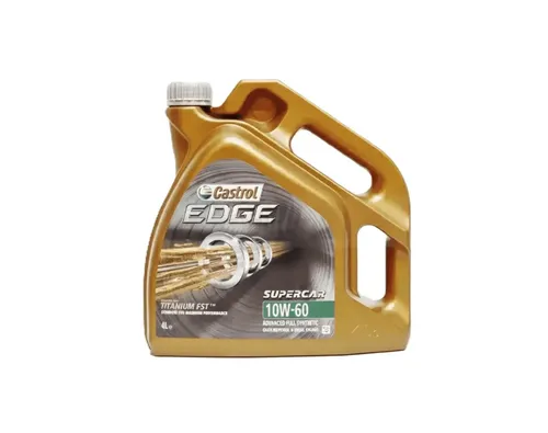 Castrol Motoröl Edge Titanium 10W-60 – Hochleistungsmotorenöl 4L