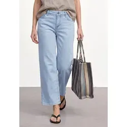 Street One Mid Waist Wide Leg Jeans im Loose Fit Ultra Bleached Wash 26