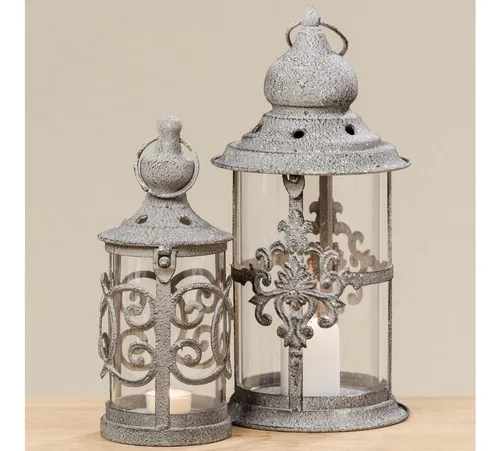 Laterne Salve 2er-Set H26-34cm von BOLTZE