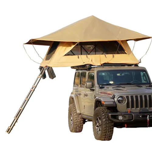 Dachzelt Autodachzelt Soft Case 240x160 Klappdachzelt für 2-3 Personen + Zubehör